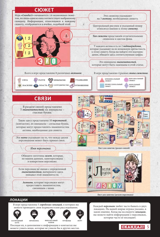 Brettspiel - Skandal